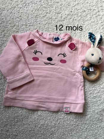 Pull fille 12 mois