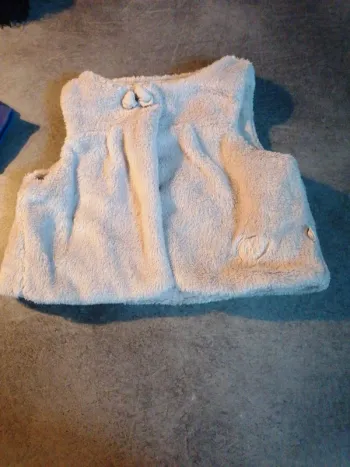 Gilet sans manches 12 mois fille