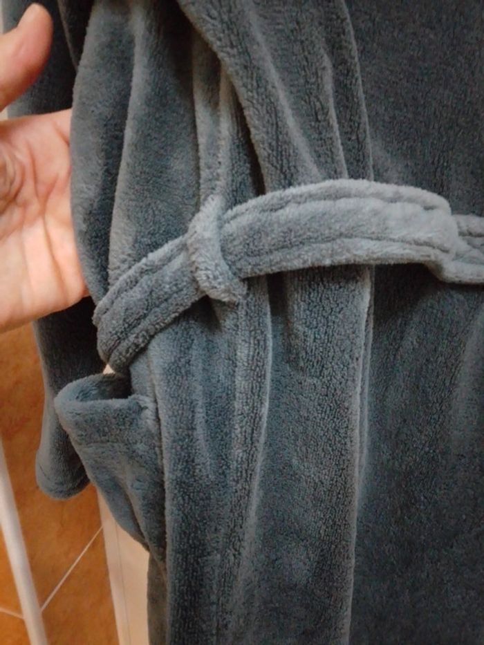 Robe de chambre/peignoir gris foncé T.10/12 ans - Kiabi - photo numéro 13