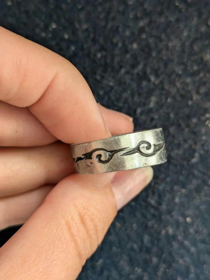 Bague en étain homme