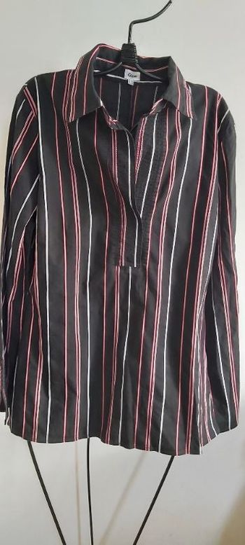 Chemise tunique rayures