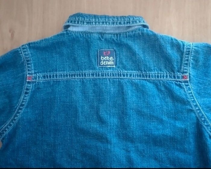 Chemise en jeans manches longues 12/18 mois garçon - photo numéro 4