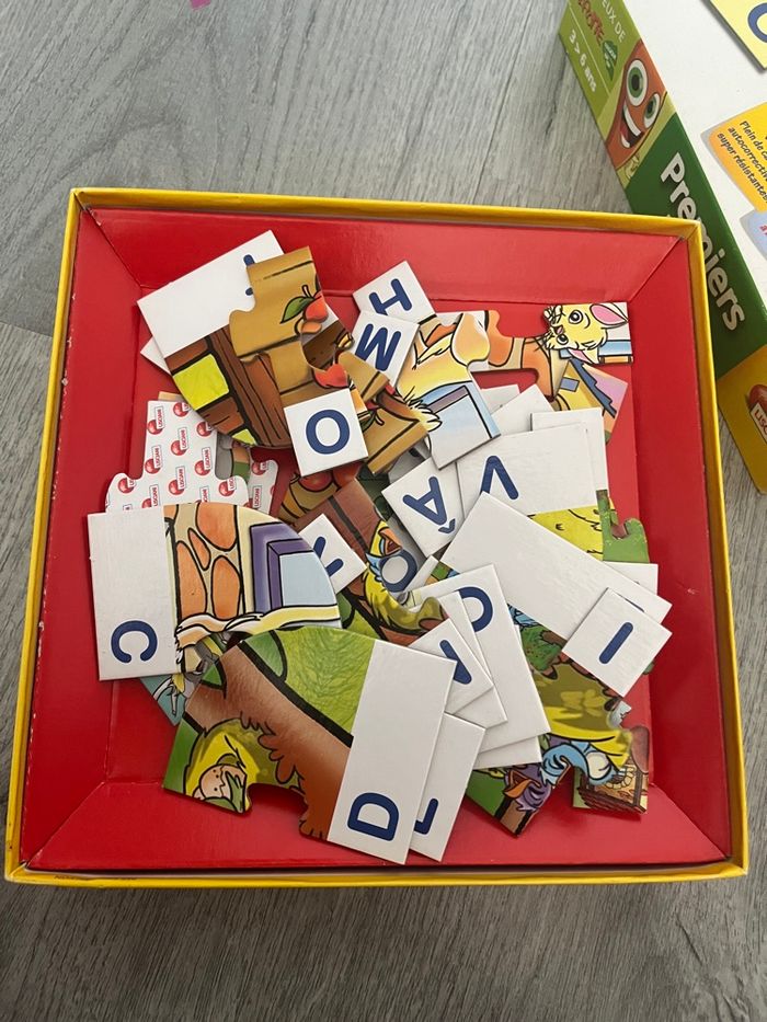 Jeu de société puzzle premiers mots 3/6 ans - photo numéro 3