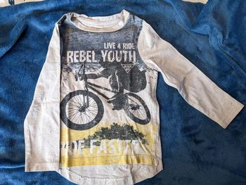 T shirt manche longue tape à l'oeil