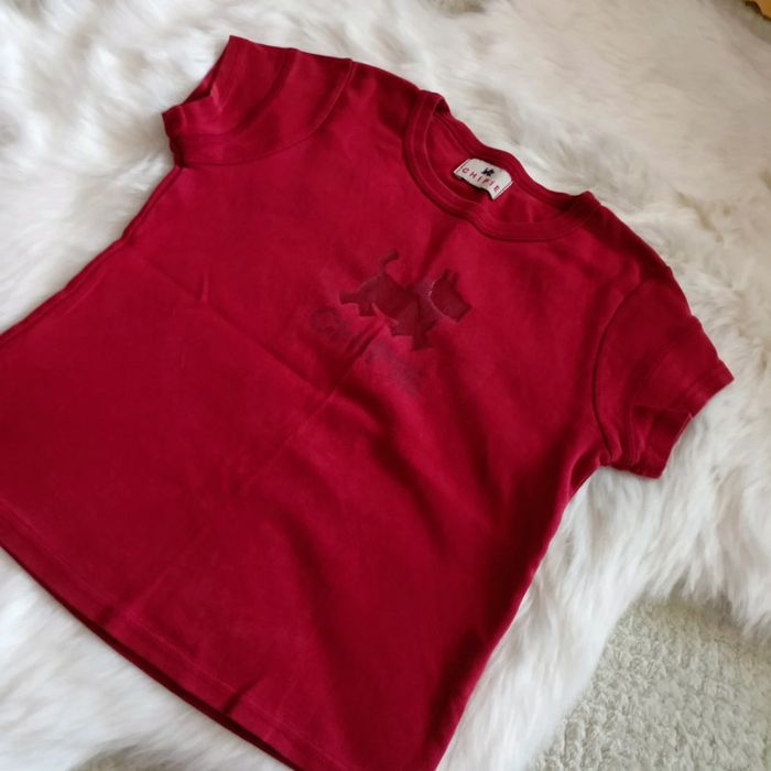 T shirt Chipie rouge 6 ans - photo numéro 2