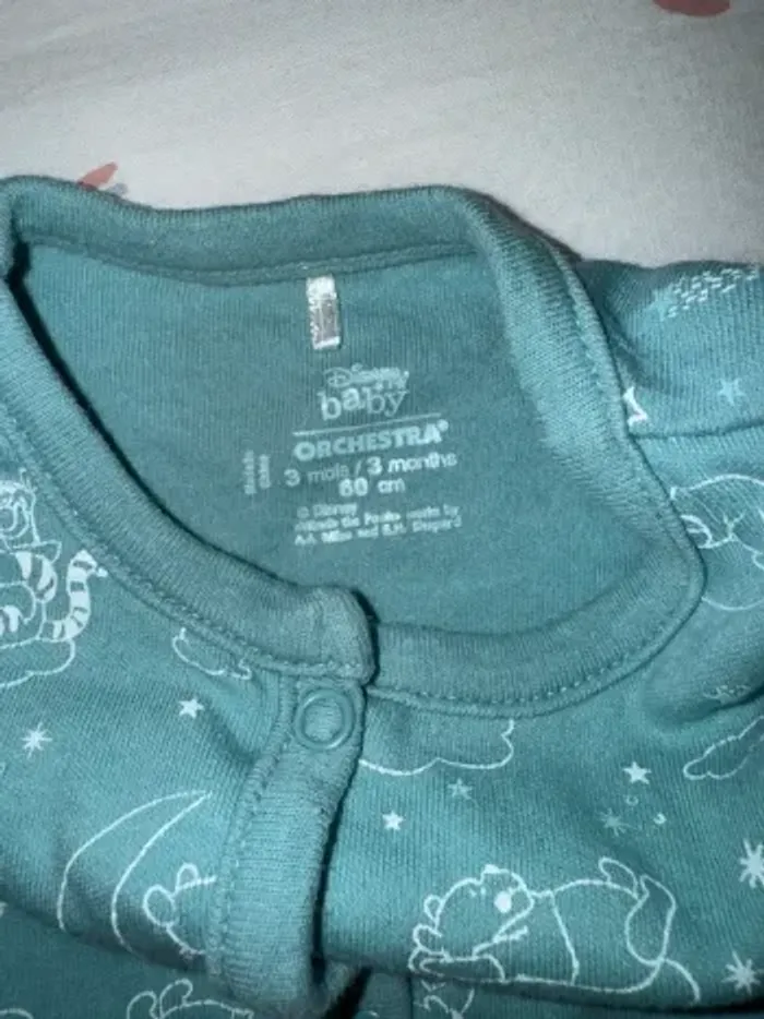 Pyjama Disney bleu - photo numéro 3
