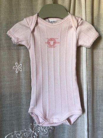 Body rose 3 mois Petit Bateau