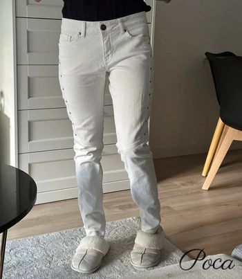 Jolie Jean blanc Vintage Taille 38 - BODYFlirt comme neuf