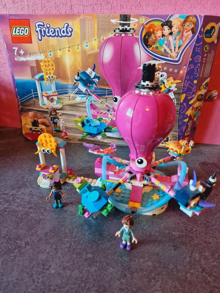 Lego friends le manège de la pieuvre