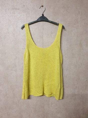 Débardeur tricot maille