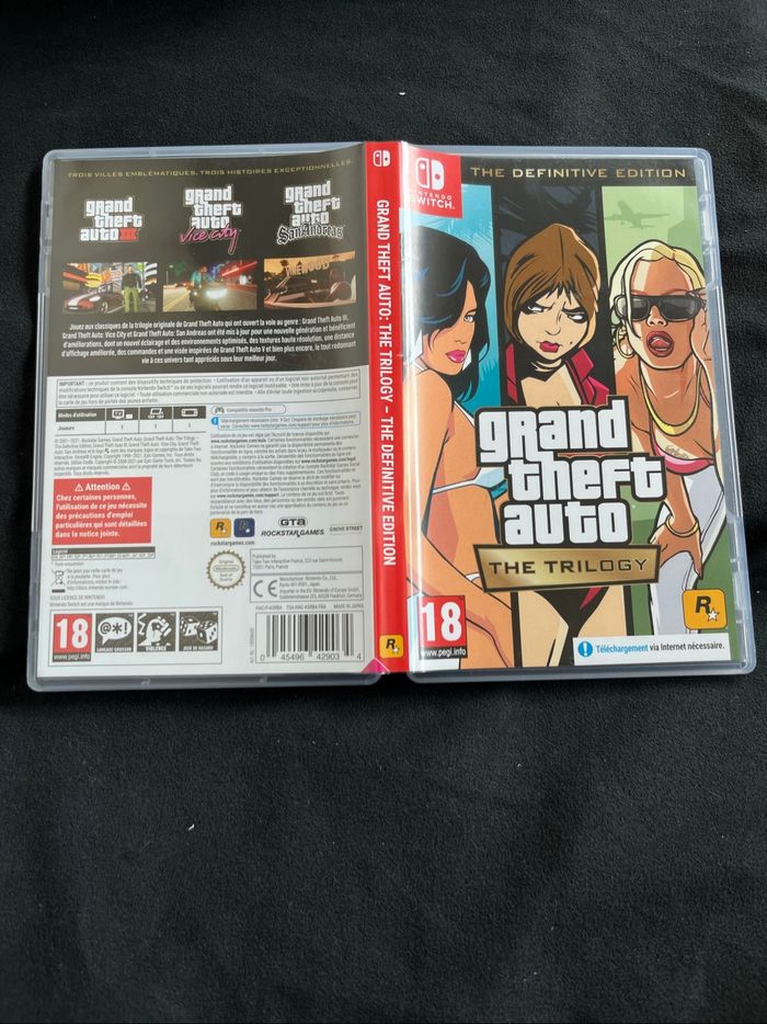 Jeu GTA switch