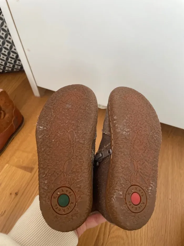 Bottines kickers taille 24 - photo numéro 3