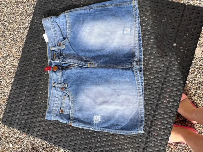 Jupe en jeans