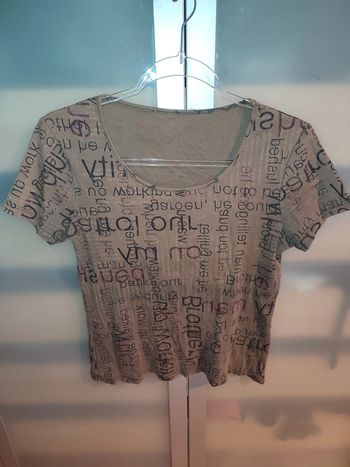 T-shirt manches courtes taille 38 / M