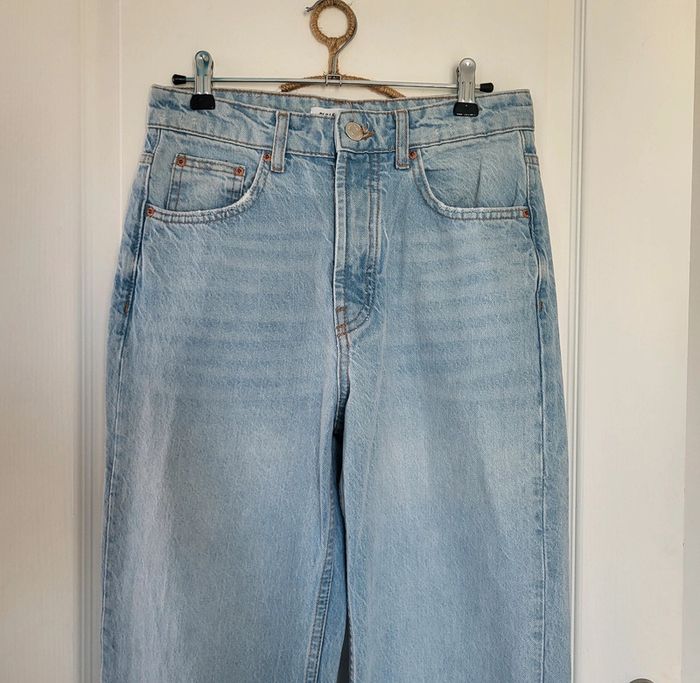Jean taille haute Mom taille 36 Pull & Bear - photo numéro 4