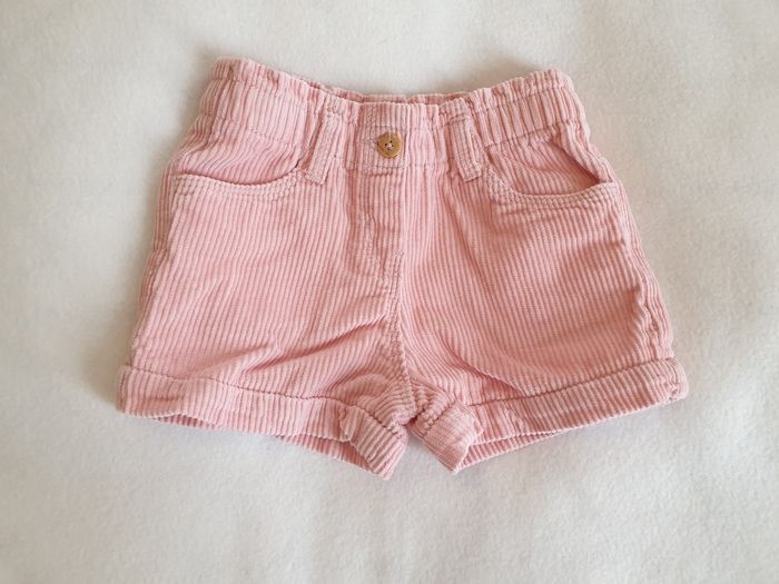 Short en velours rose - T3A - Gémo