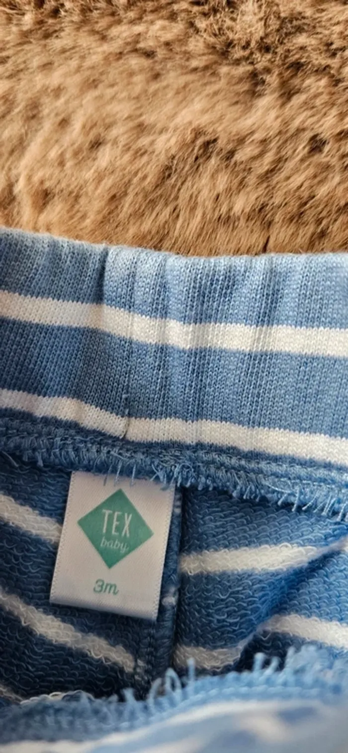 Ensemble short et polo 3 mois été garçon - photo numéro 2