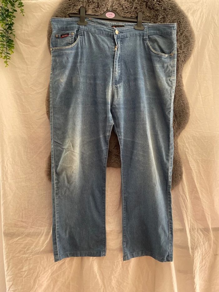 jeans droit Bipai bleu clair taille M