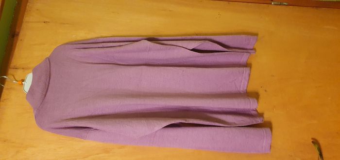 Pull violet Mérinos - photo numéro 4