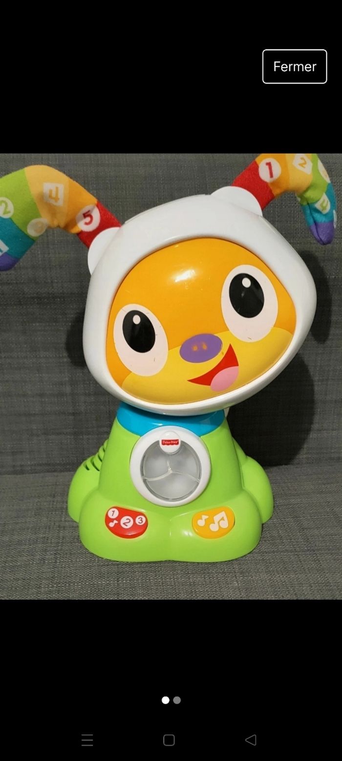 Bebo le robot chien interactif