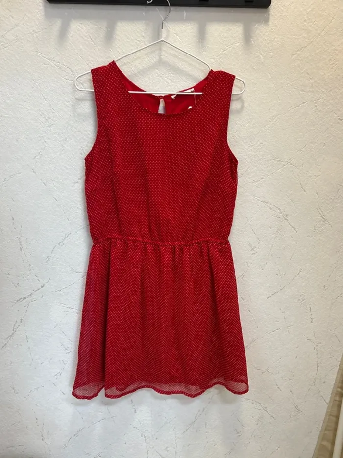 robe femme rouge robe à poids robe été femme taille 40 taille L