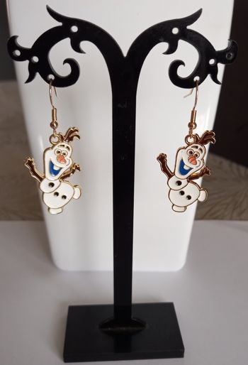 Boucles d'oreilles olaf