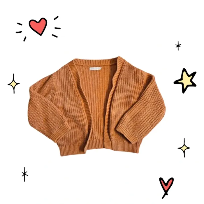 Gilet moutarde taille 4 ans - photo numéro 2