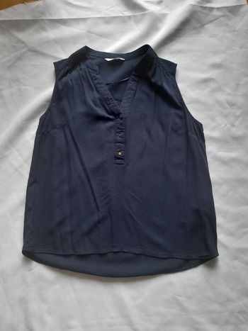 Tee shirt sans manches Marine Taille M