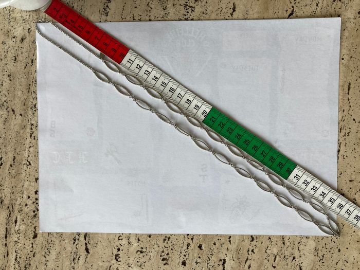 Collier fantaisie ovale - photo numéro 4