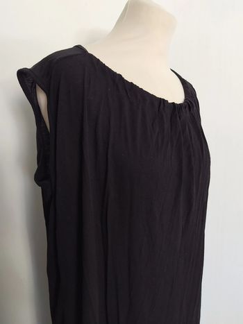 Robe longue ample noire