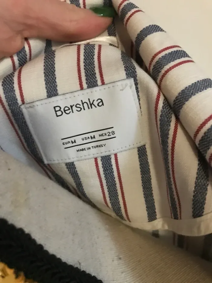 Veste tailleur à rayure - photo numéro 6