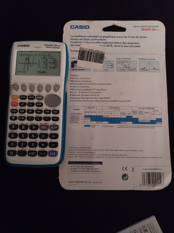 Calculatrice graphique 35+E - photo numéro 4