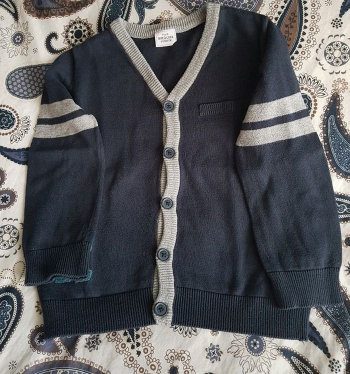 Gilet bleu marine - photo numéro 2