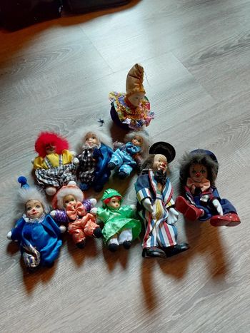 Lot décoration clown
