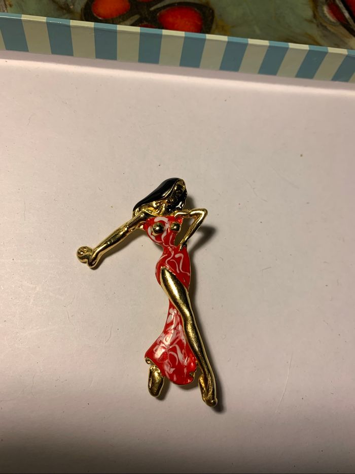 Broche gitane danseuse flamenco - photo numéro 2