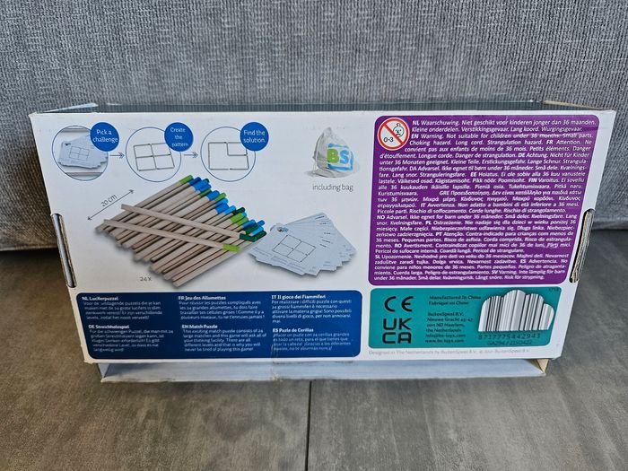 Puzzle battons en bois Montessori - photo numéro 2