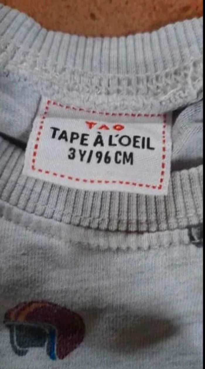 Pyjama 2 pièces garçon 3 ans - photo numéro 3