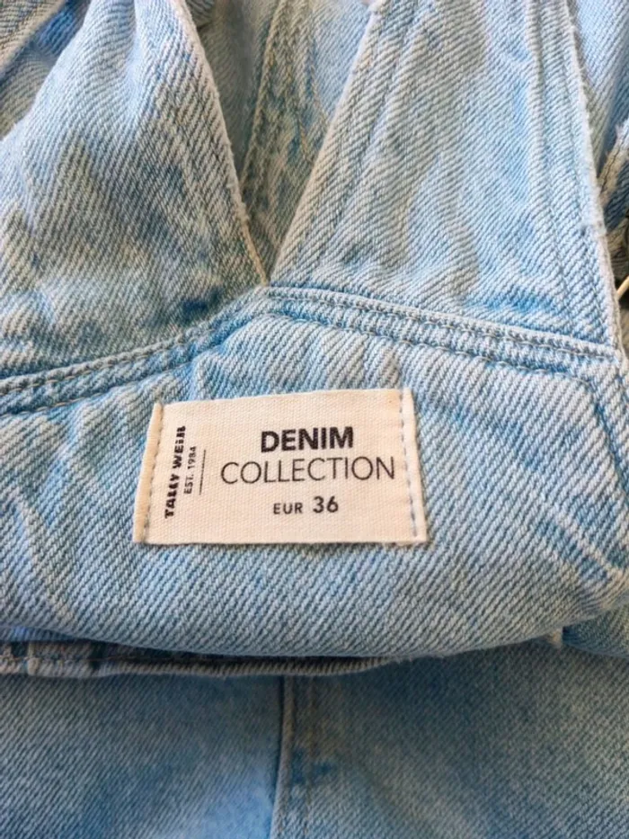 C49 robe jeans bleu Tally Weijl 36 - photo numéro 3