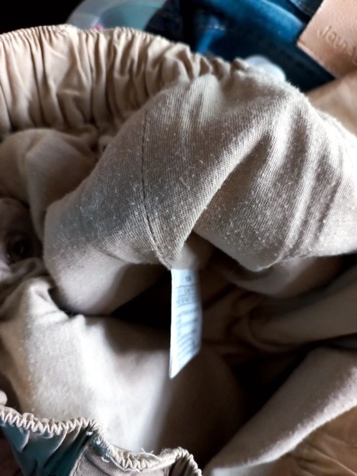 Pantalon marron doublé - photo numéro 5