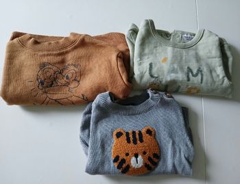 Lot 3 pulls taille 3 mois