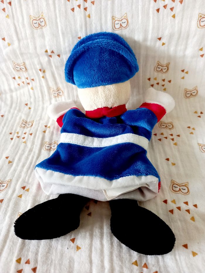 Doudou marionnette Histoire d'ours gendarme soldat - photo numéro 2