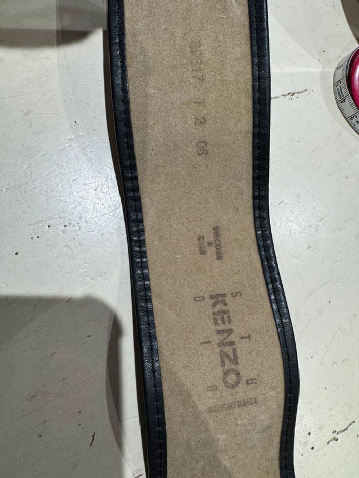 Ceinture Vintage Kenzo, petite taille - photo numéro 19