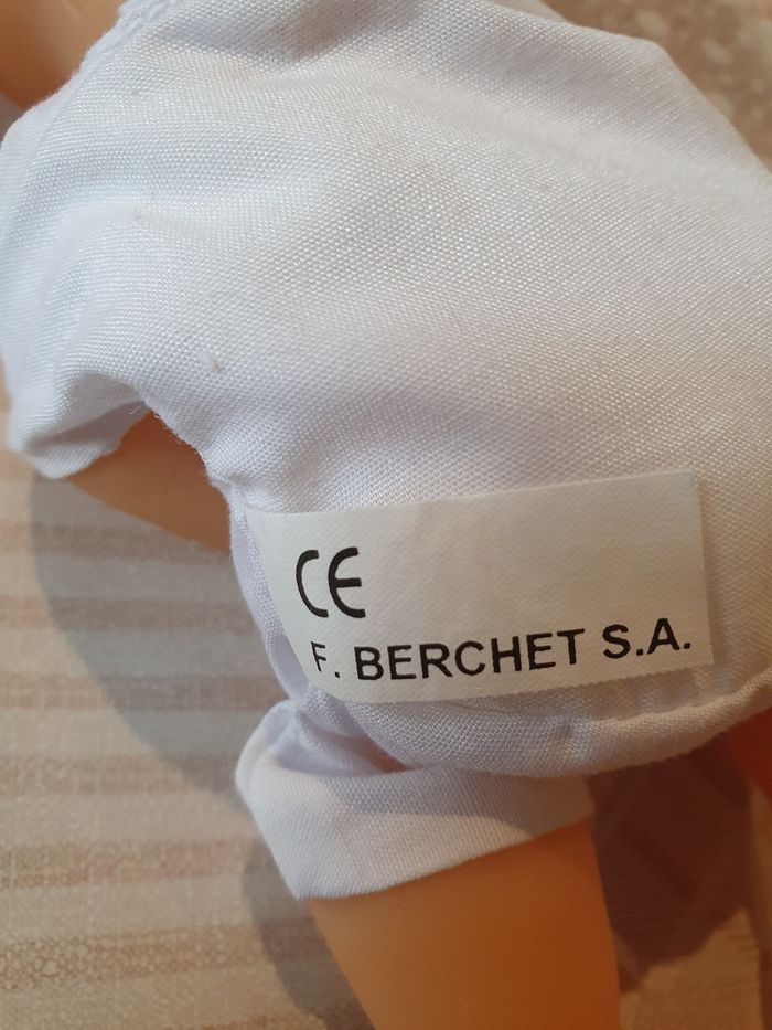 Petit Poupon Marque Berchet 20 cm Vintage - photo numéro 6