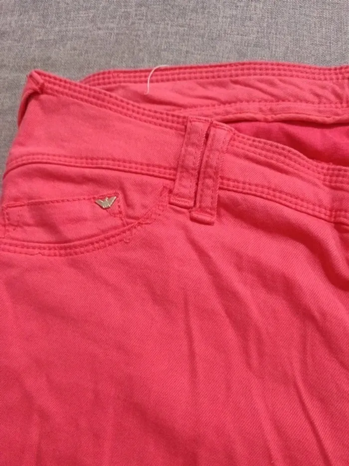 C57 pantalon fushia Armani Jeans W29 - photo numéro 4