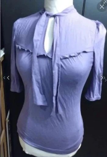 T shirt Neuf violet esprit t 34