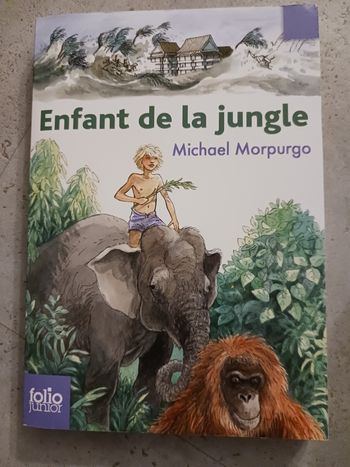 livre Enfant de la jungle M. Morpurgo