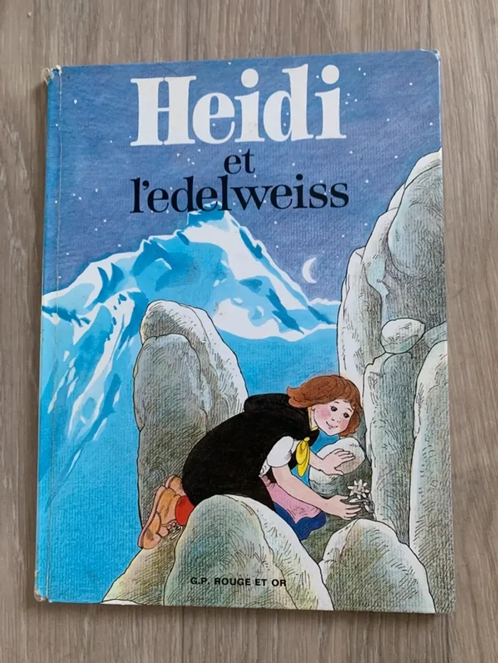 Heidi et l’edelweiss - G. P. Rouge et Or