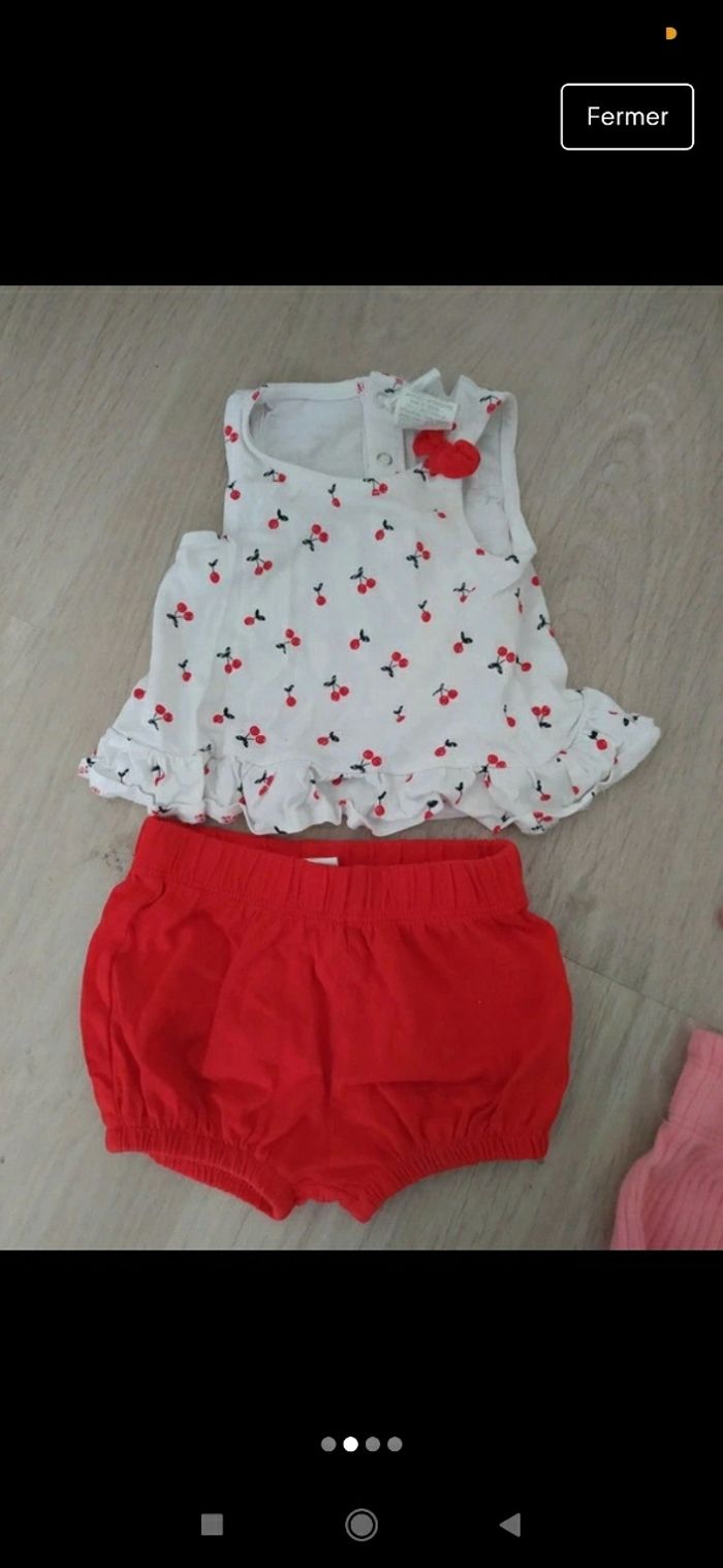 Lot 3 mois vêtements été lot - photo numéro 2
