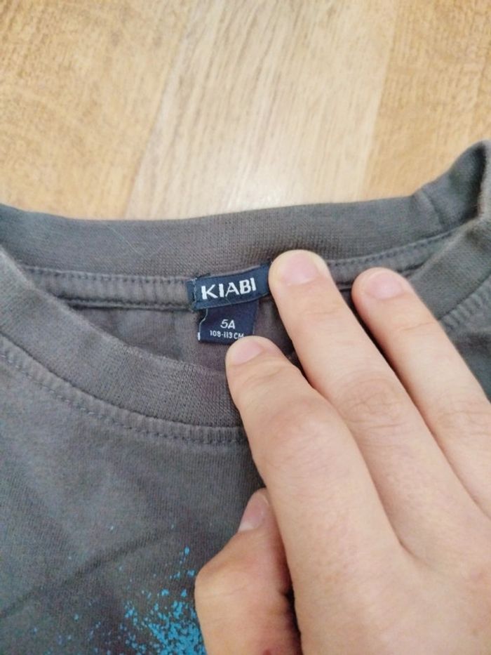 T shirt manches longues 5ans - photo numéro 3