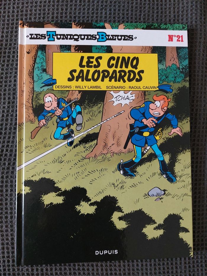 BD neuve Les tuniques bleues - n°21 Les 5 salopards